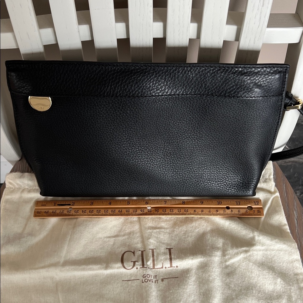 GILI Italian Leather Bag NEW - Picture 8 of 11